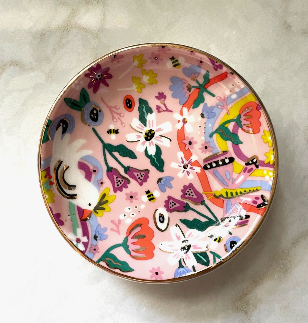 Splatter Paint Trinket Dish — Entertain the Idea